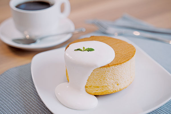 スフレパンケーキ